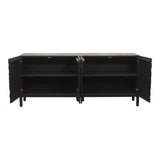 Misaki Black Sideboard by Moe's Home at Eve Furniture