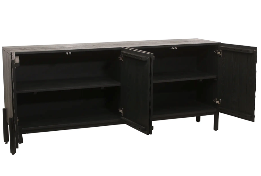 Misaki Sideboard Black by Moe's Home at Eve Furniture