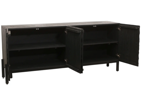 Misaki Sideboard Black by Moe's Home at Eve Furniture