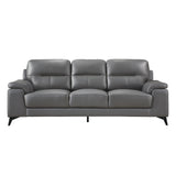 Mischa Dark Gray 2-Piece Living Room Set by Homelegance at Eve Furniture