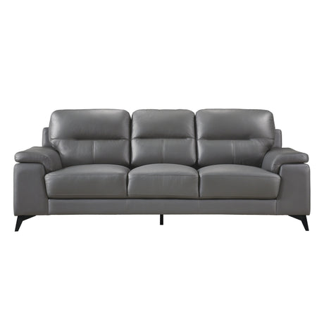 Mischa Dark Gray 2-Piece Living Room Set by Homelegance at Eve Furniture