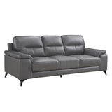 Mischa Dark Gray 2-Piece Living Room Set by Homelegance at Eve Furniture