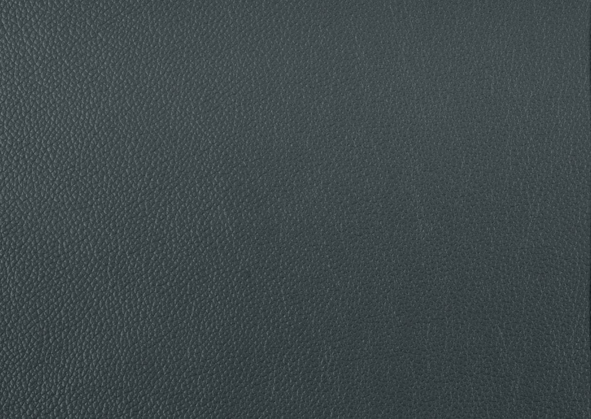 Mischa Dark Gray Top-Grain Leather Loveseat by Homelegance at Eve Furniture