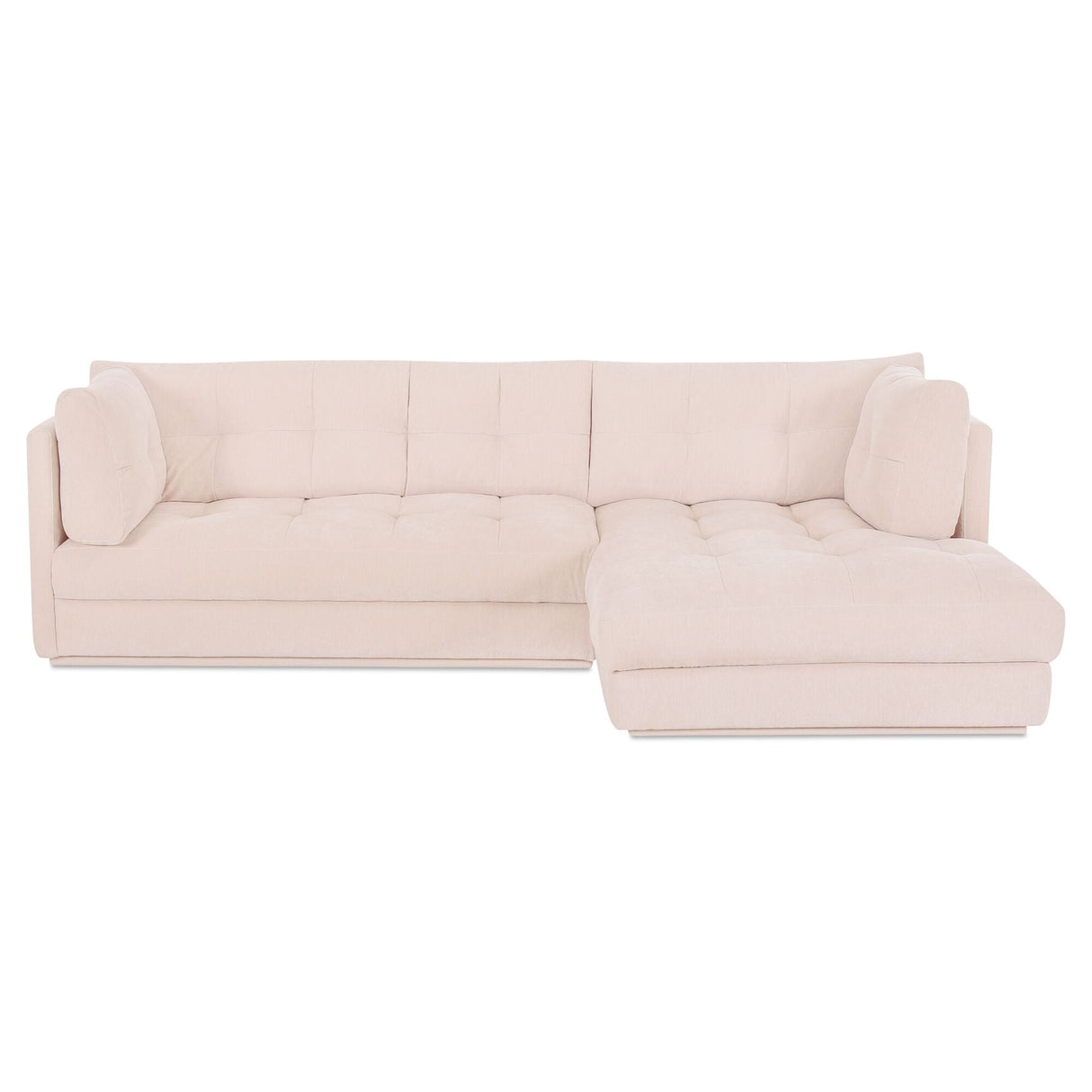 Mischa Light Beige Right Sectional by Moe's Home at Eve Furniture
