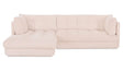 Mischa Sectional Light Beige by Moe's Home at Eve Furniture