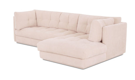 Mischa Sectional Light Beige by Moe's Home at Eve Furniture
