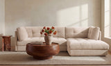 Mischa Sectional Light Beige by Moe's Home at Eve Furniture