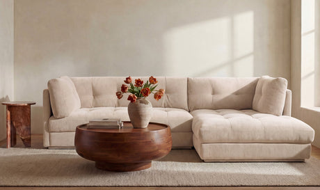 Mischa Sectional Light Beige by Moe's Home at Eve Furniture
