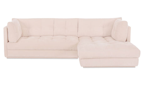 Mischa Sectional Light Beige by Moe's Home at Eve Furniture