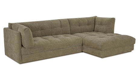 Mischa Sectional Sage Green by Moe's Home at Eve Furniture