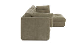 Mischa Sectional Sage Green by Moe's Home at Eve Furniture