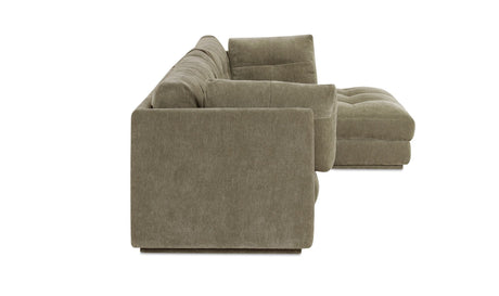 Mischa Sectional Sage Green by Moe's Home at Eve Furniture