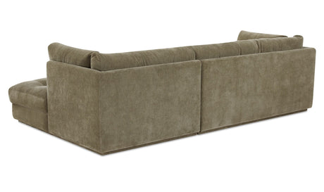 Mischa Sectional Sage Green by Moe's Home at Eve Furniture