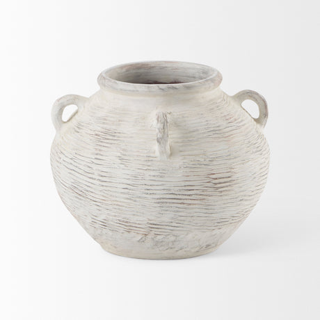 Misha Ceramic Floor Vase by Mercana at Eve Furniture