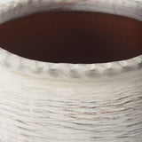Misha Cream Ceramic Floor Vase by Mercana at Eve Furniture