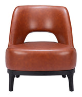 Mistley Brown Accent Chair by Zuomod at Eve Furniture