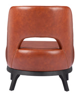Mistley Brown Accent Chair by Zuomod at Eve Furniture