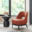 Mistley Brown Accent Chair by Zuomod at Eve Furniture