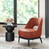 Mistley Brown Accent Chair by Zuomod at Eve Furniture