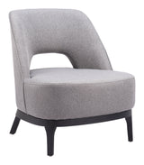 Mistley Gray Accent Chair by Zuomod at Eve Furniture