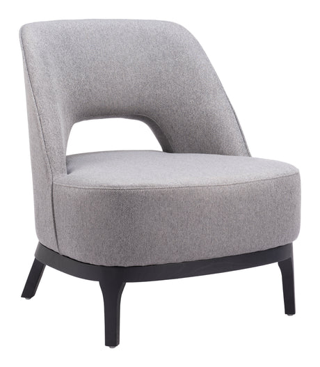Mistley Gray Accent Chair by Zuomod at Eve Furniture