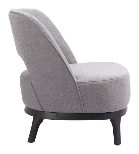 Mistley Gray Accent Chair by Zuomod at Eve Furniture