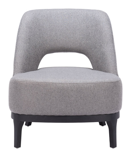 Mistley Gray Accent Chair by Zuomod at Eve Furniture