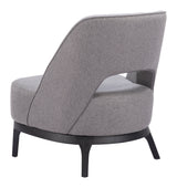 Mistley Gray Accent Chair by Zuomod at Eve Furniture