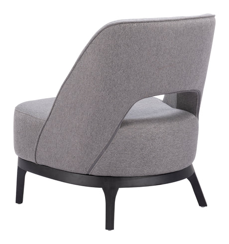 Mistley Gray Accent Chair by Zuomod at Eve Furniture