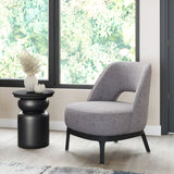 Mistley Gray Accent Chair by Zuomod at Eve Furniture