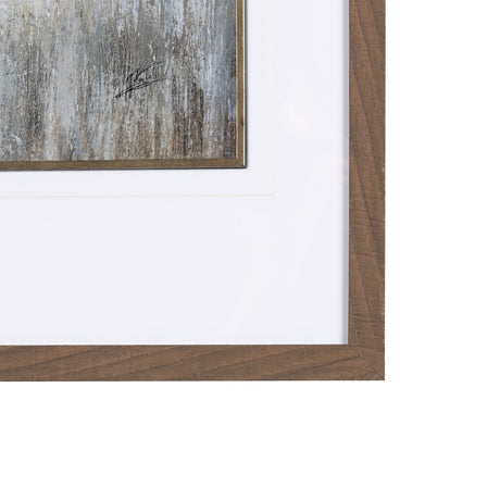 Misty Day I by Mercana Studio a Hand Embellished Textured Framed Art Print Matted under Glass by Mercana at Eve Furniture