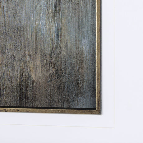 Misty day II by Mercana Studio a Hand Embellished Textured Framed Art Print Matted under Glass by Mercana at Eve Furniture