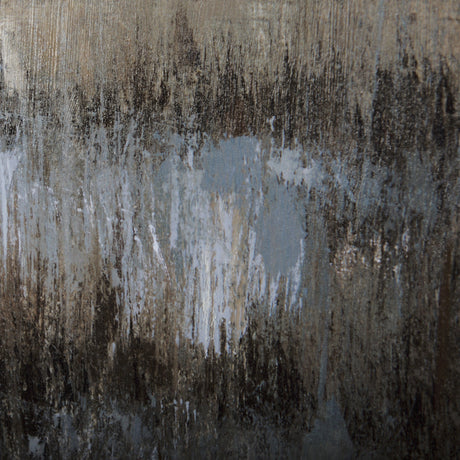 Misty day II by Mercana Studio a Hand Embellished Textured Framed Art Print Matted under Glass by Mercana at Eve Furniture