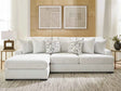 Misty-Lakes Chalk 2-Piece LAF Sectional by Ashley at Eve Furniture