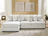 Misty-Lakes Chalk 2-Piece LAF Sectional by Ashley at Eve Furniture