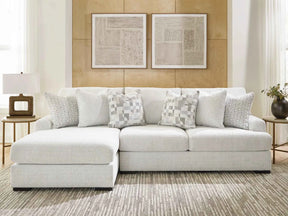 Misty-Lakes Chalk 2-Piece LAF Sectional by Ashley at Eve Furniture