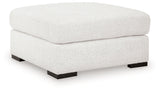 Misty-Lakes Chalk Oversized Accent Ottoman by Ashley at Eve Furniture
