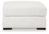 Misty-Lakes Chalk Oversized Accent Ottoman by Ashley at Eve Furniture