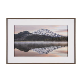 Misty Morn by Gary Blatter a Framed Photo Art Print Matted under Glass by Mercana at Eve Furniture