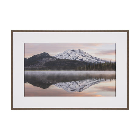 Misty Morn by Gary Blatter a Framed Photo Art Print Matted under Glass by Mercana at Eve Furniture