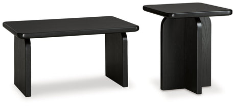 Mitchalli Black Table (Set of 2)