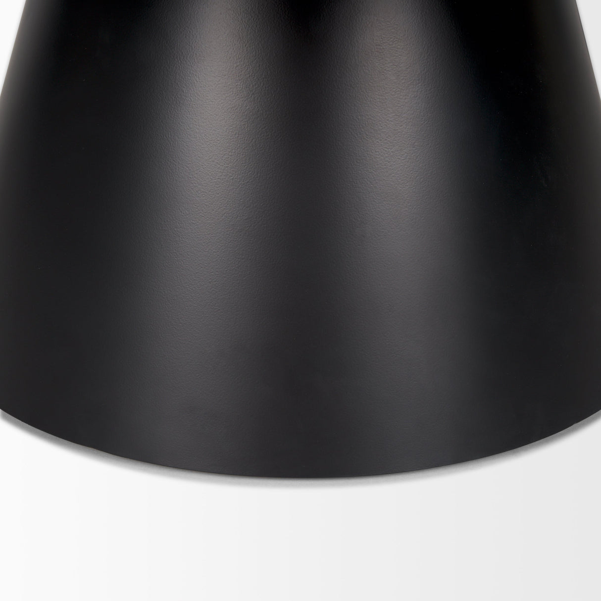 Mitchell 40.0L x 40.0W x 16.0H Black Metal Pedestal Base with Brown Wood Top Coffee Table by Mercana at Eve Furniture