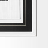Mix Tape by Lawyer a Hand Embellished Textured Framed Art Print Matted under Glass by Mercana at Eve Furniture