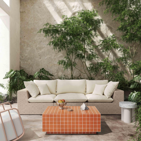 Mixie Tile Indoor / Outdoor Coffee Table by TOV Furniture at Eve Furniture