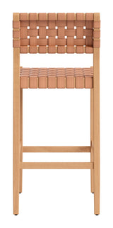 Mizuya Brown Barstool by Zuomod at Eve Furniture