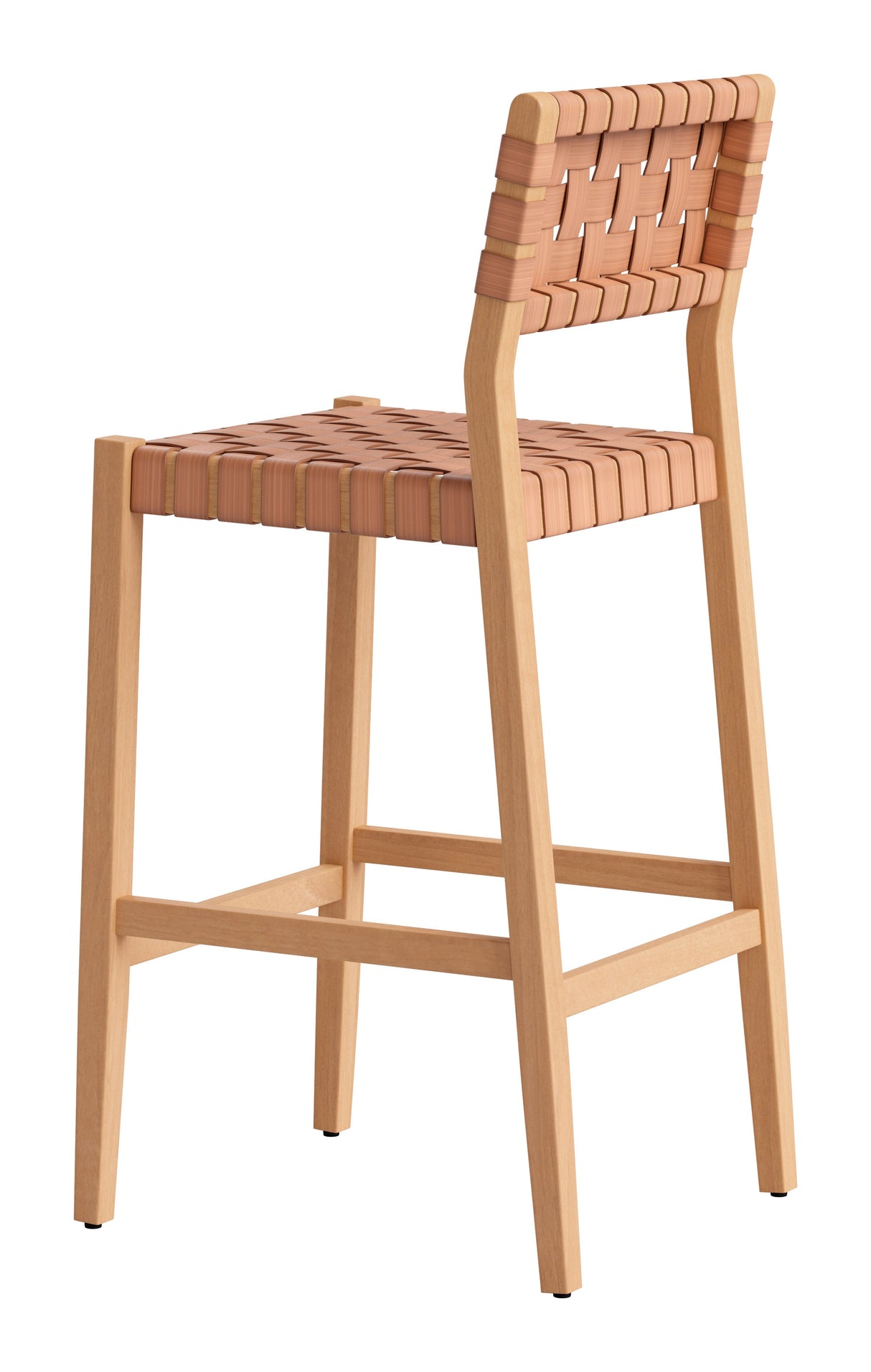 Mizuya Brown Barstool by Zuomod at Eve Furniture