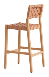 Mizuya Brown Barstool by Zuomod at Eve Furniture
