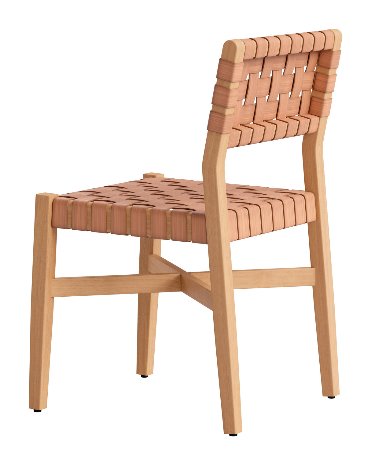 Mizuya Brown Outdoor Dining Chair by Zuomod at Eve Furniture