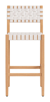 Mizuya White Barstool by Zuomod at Eve Furniture