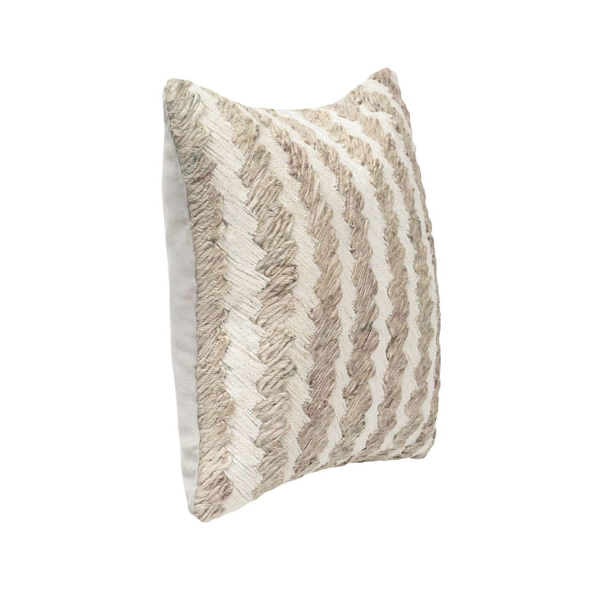 ML Burrows Ivory Multi 18x18 Throw Pillow (Set of 2) by Classic Home at Eve Furniture